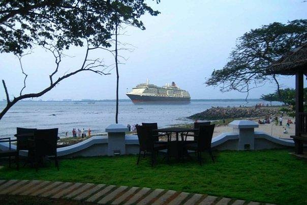 Willingdon Island is a man-made island
